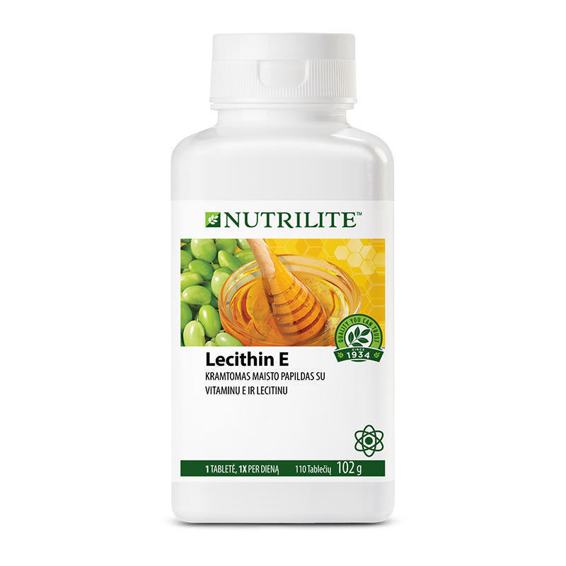 Kramtomosios Tabletės Nutrilite™ Lecitinas E 4042 Amway Produktai Namalt Amway 2291